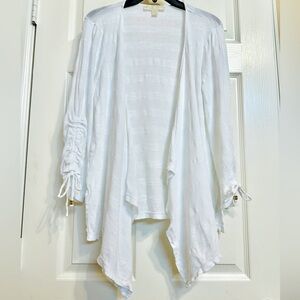 Michael Kors White Cardigan Size M 🤍